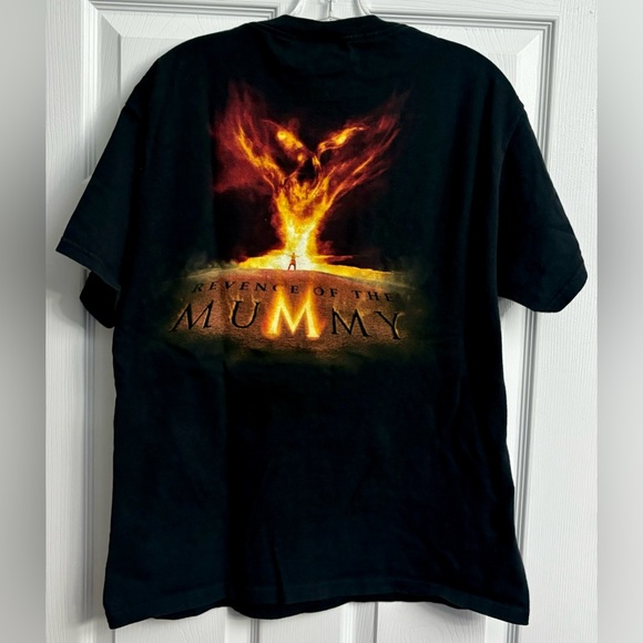 Vintage Universal Studios Revenge of the Mummy Promo T-Shirt Size Medium.RARE!!! - Picture 3 of 3